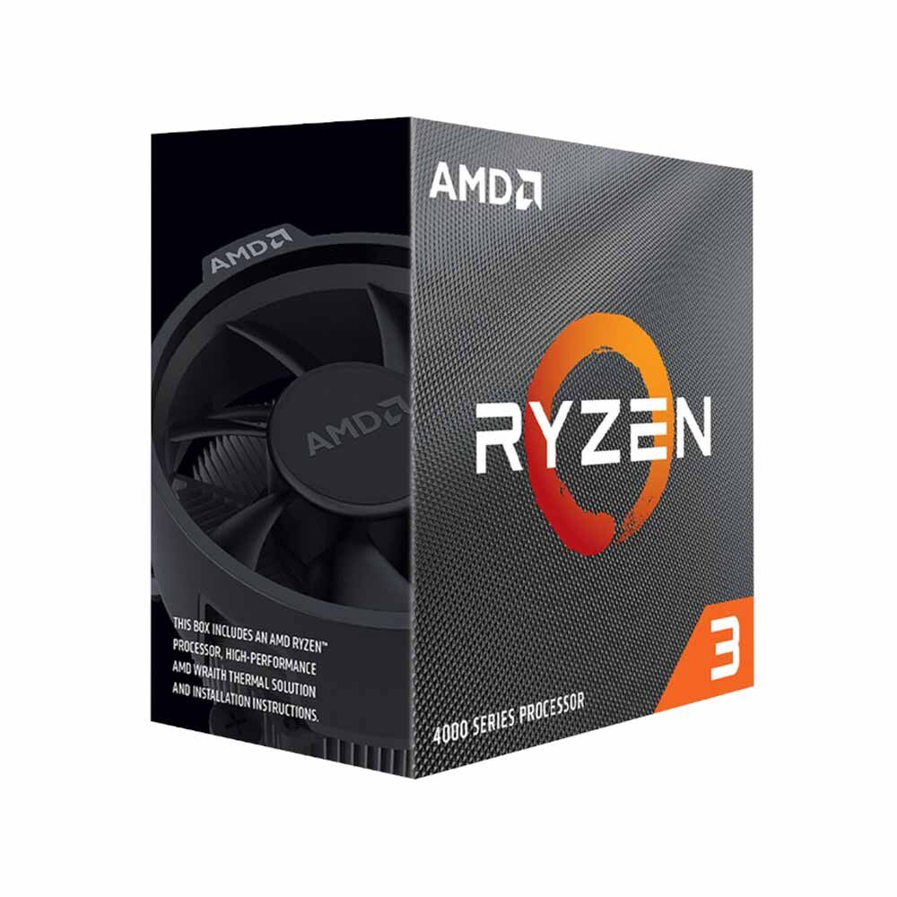 Picture of AMD Ryzen 3 4100 Renoir 4-Core 3.80GHz AM4 65W 100-100000510BOX Desktop Processor
