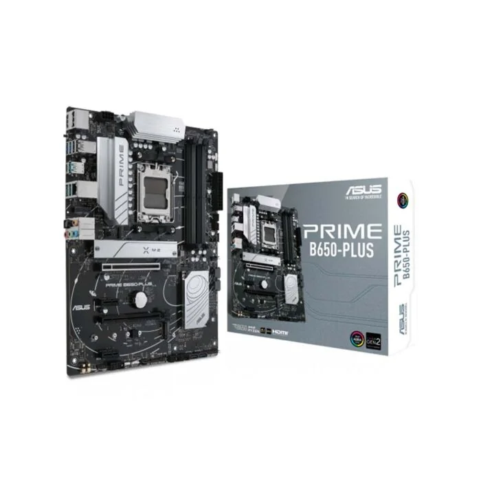 Picture of ASUS PRIME B650-PLUS AM5 AMD B650 ATX AMD Motherboard