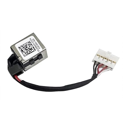 Picture of DC Power Jack W/Cable Socket Plug Charging Port Replacement for Dell Latitude