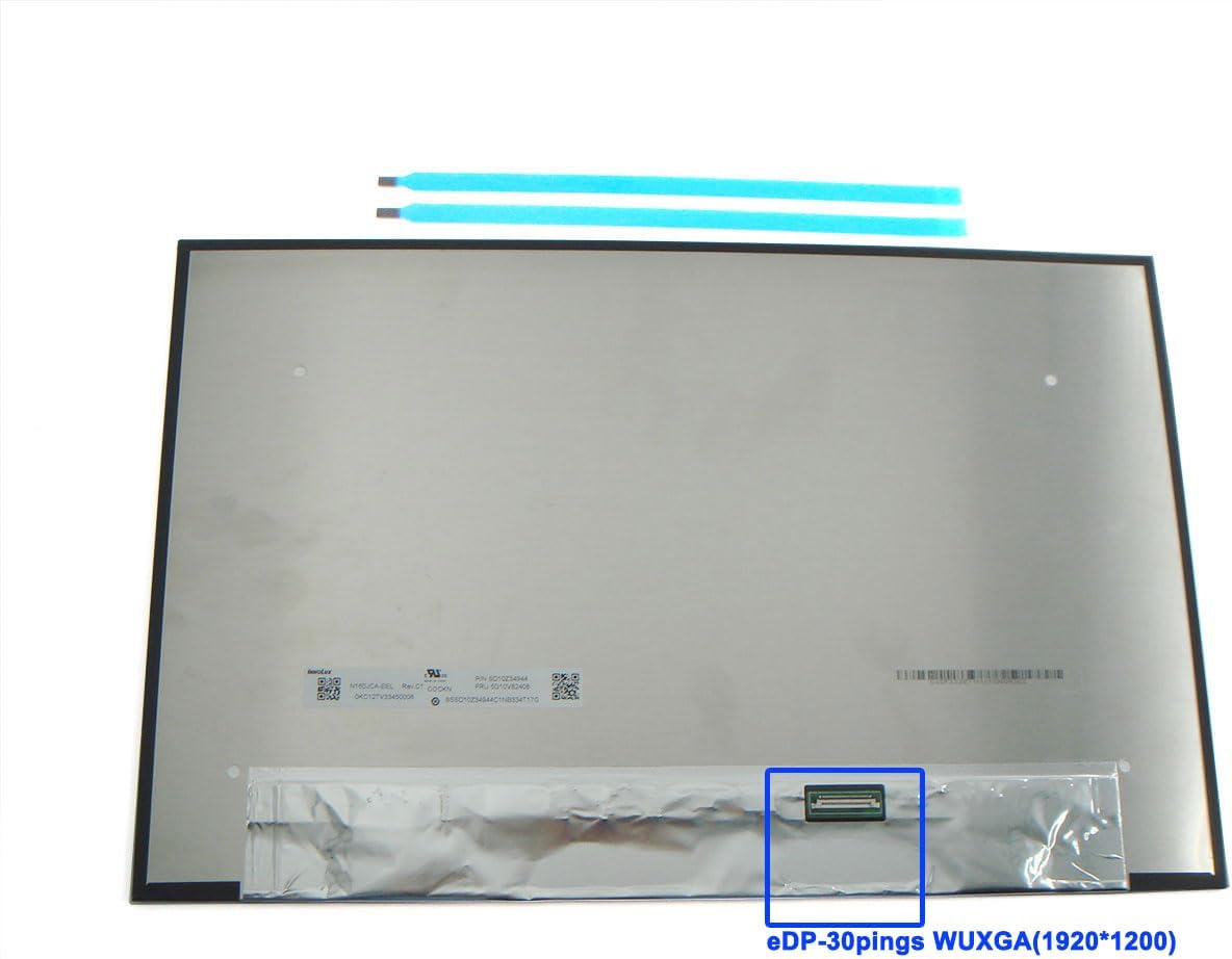 Picture of LCD Screen WUXGA eDP 30pings Non-Touch 16.0 inch Matte 5D10V82406