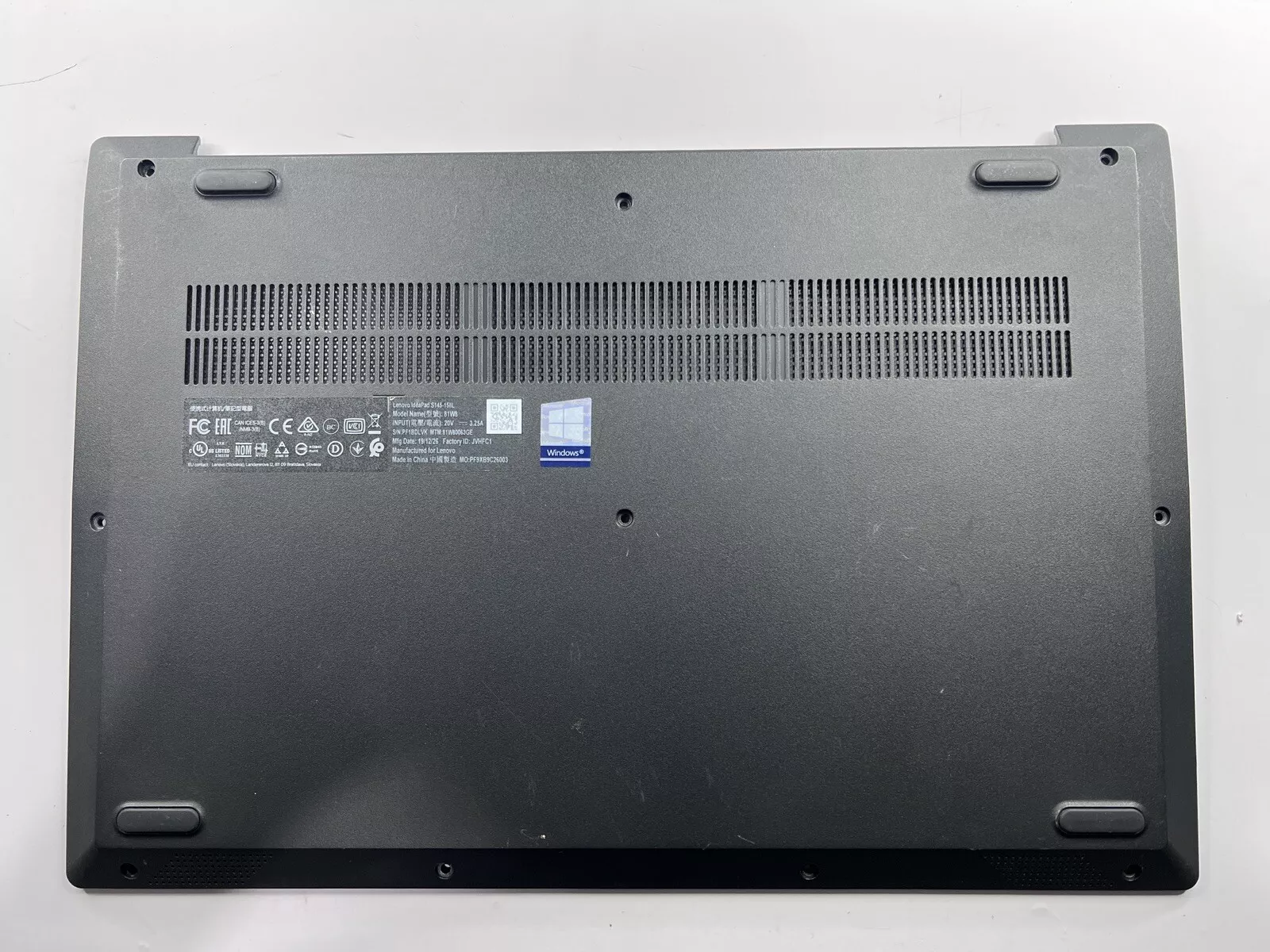 Picture of Lenovo Ideapad S145-15IIL 81W8 Bottom Base Case Cover