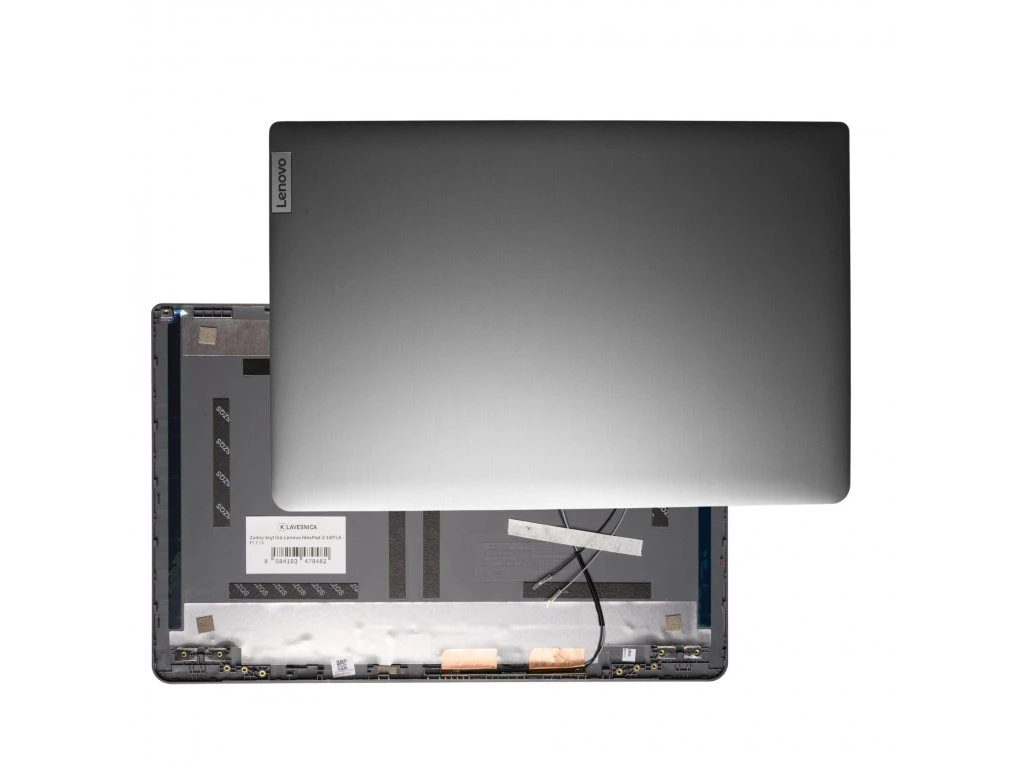 Picture of Laptop LCD Cover Back Rear Top Lid with Antenna for Lenovo IdeaPad 3-15ADA6 3-15ALC6 3-15ITL6 Sliver