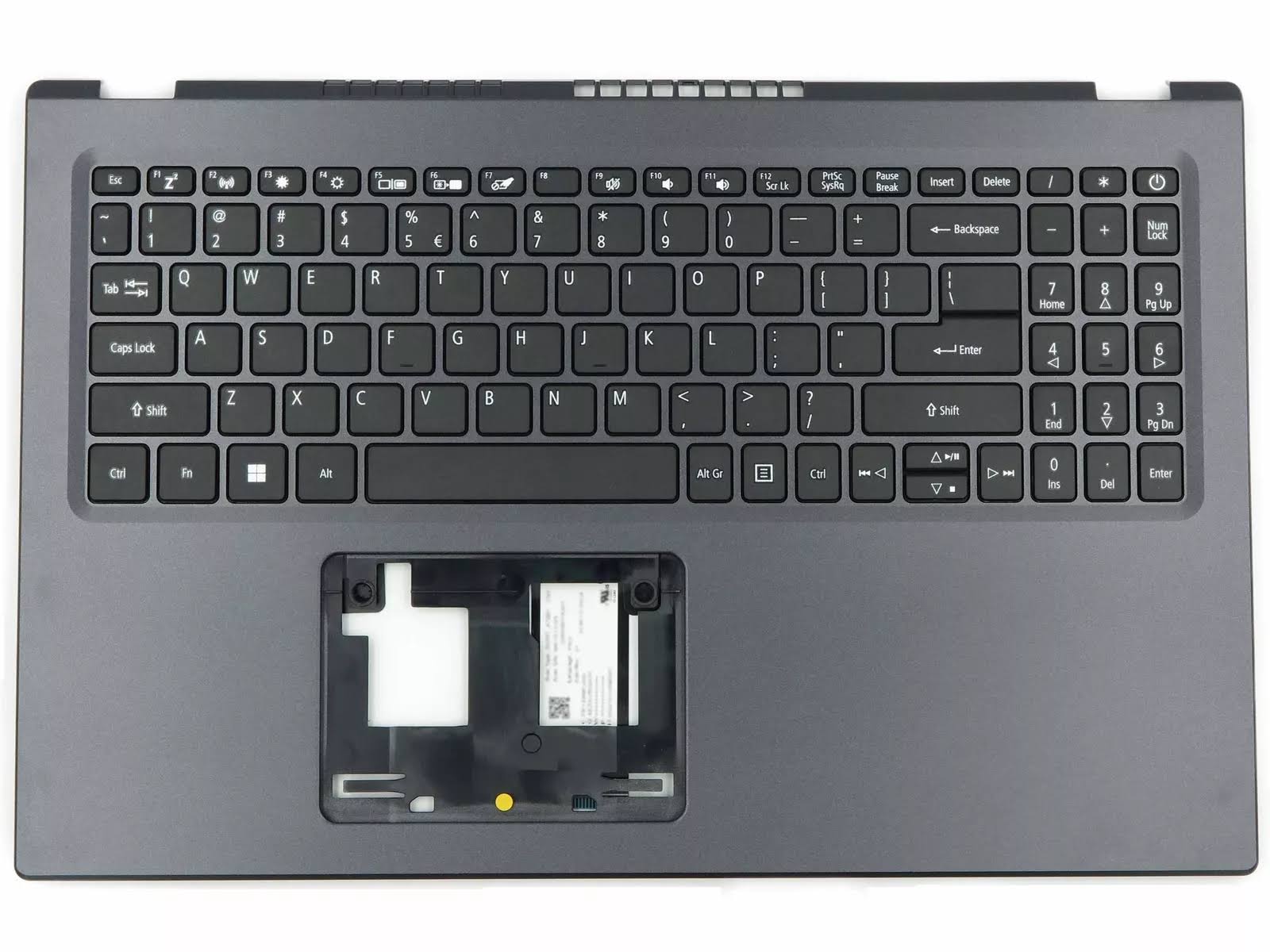Picture of Palmrest Upper Cover with Keyboard For Acer A315-42 54 56 EX215-51G N19C1 - AP2MB000410